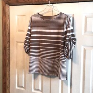 Kate Parks striped top 3X